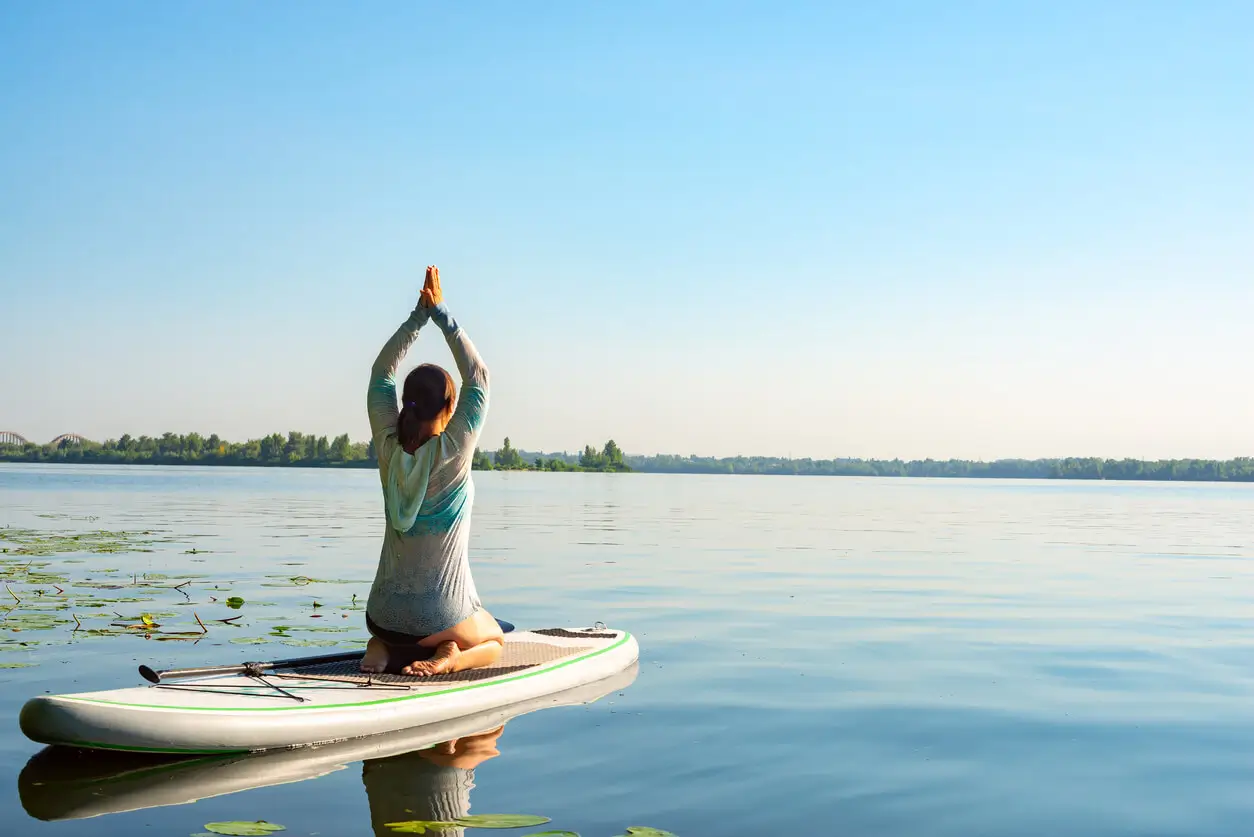 Reasons to try yoga on a paddle board