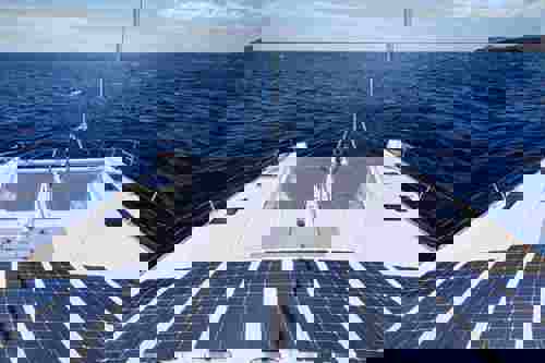 solar panel yachts